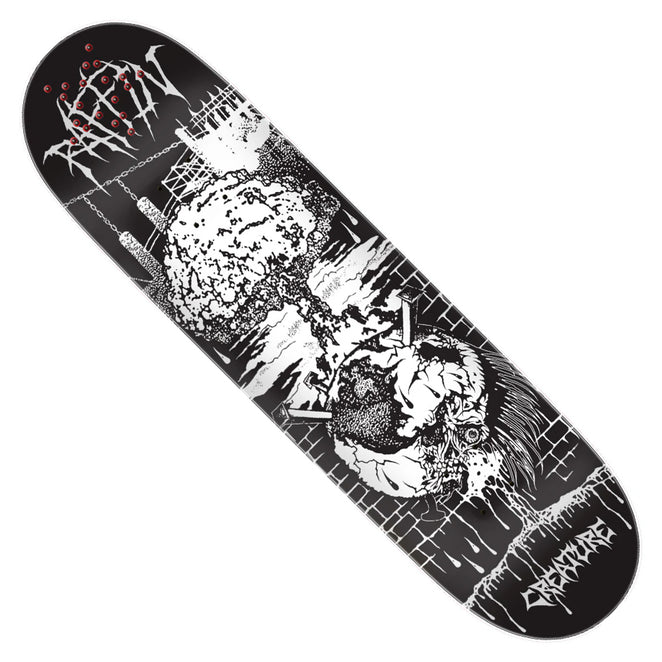 Creature Skateboards Peter Raffin BLKMTL Deck