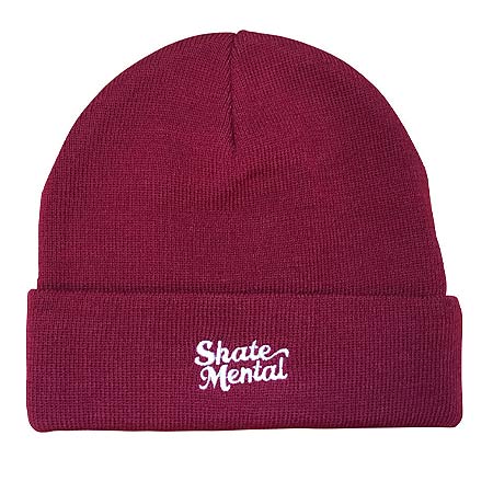 Skate Mental Script Logo Beanie