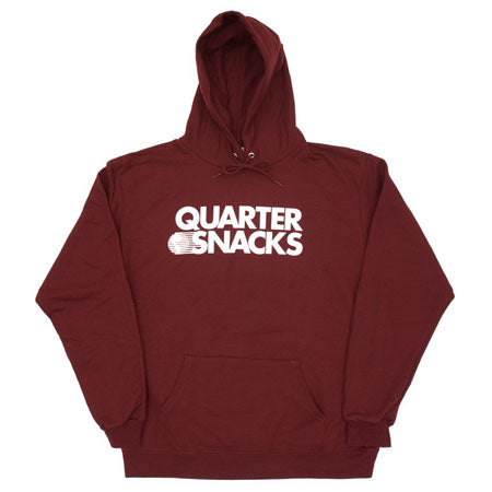 Quartersnacks Journalist Logo Champion Hooded Sweatshirt