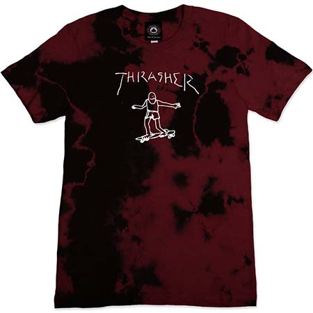 Thrasher Magazine Girls Gonz Logo Tie-Dye T Shirt