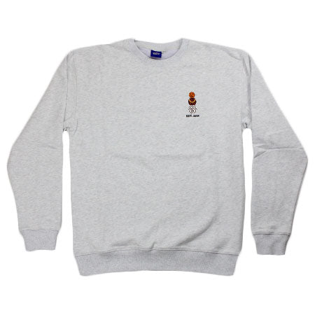 Quartersnacks Embroidered Snackman Crewneck Sweatshirt
