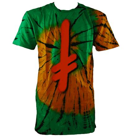Deathwish Gang Logo Tie Dye T Shirt