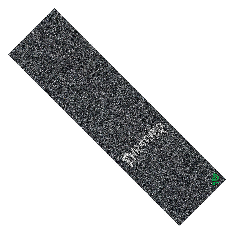 Bande Antidérapante Pour Skateboard Mob Grip X Thrasher - Motif Flammes Jaunes Et Oranges, Dimensions 22,9 X 83,8 Cm - 6