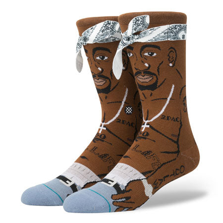 Stance Tupac Resurrected Crew Socks