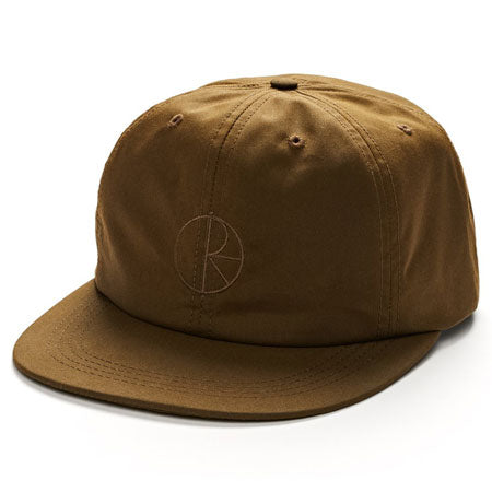 Polar Skateboards Waxed Cotton 6 Panel Strap Back Hat