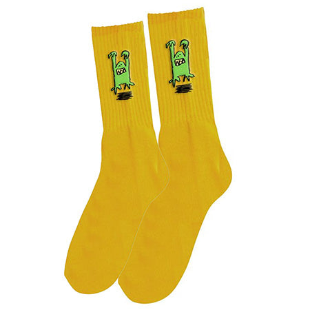 Foundation Monster Embroidered Socks