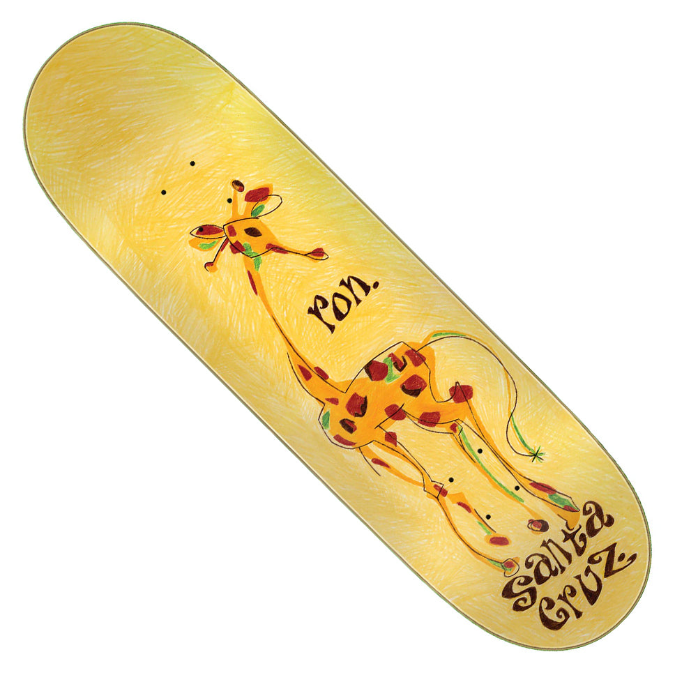 Santa Cruz Ron Whaley Giraffe VX Everslick Deck — Skatepark of Tampa