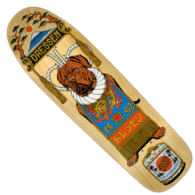 スケートボード SANTA CRUZ9.3 SUMO DOG SHAPED PRO DECK 9.3in x 32.36in SUMO DOG SHAPED PRO SKATEBOARD DECK – ハスコ