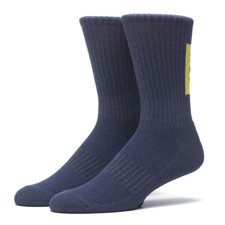HUF Performance Bar Logo Crew Socks