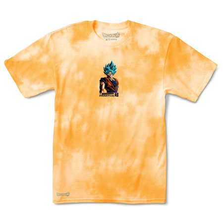 Primitive Skateboarding Primitive x Dragon Ball Z Shadow Goku Washed II T Shirt