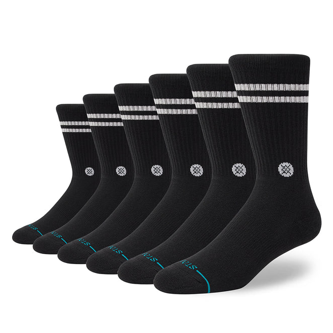Stance Core 6 Pack Crew Black Socks