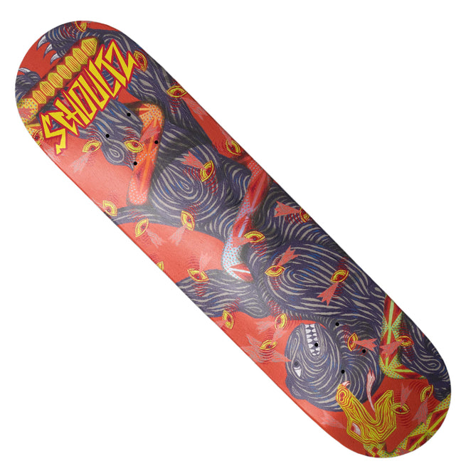 Techne Skateboards Andrew Schoultz Beast Deck