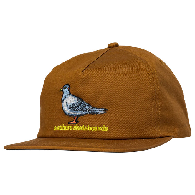 Anti-Hero Lil Pigeon Medium Brown Snap-Back Hat