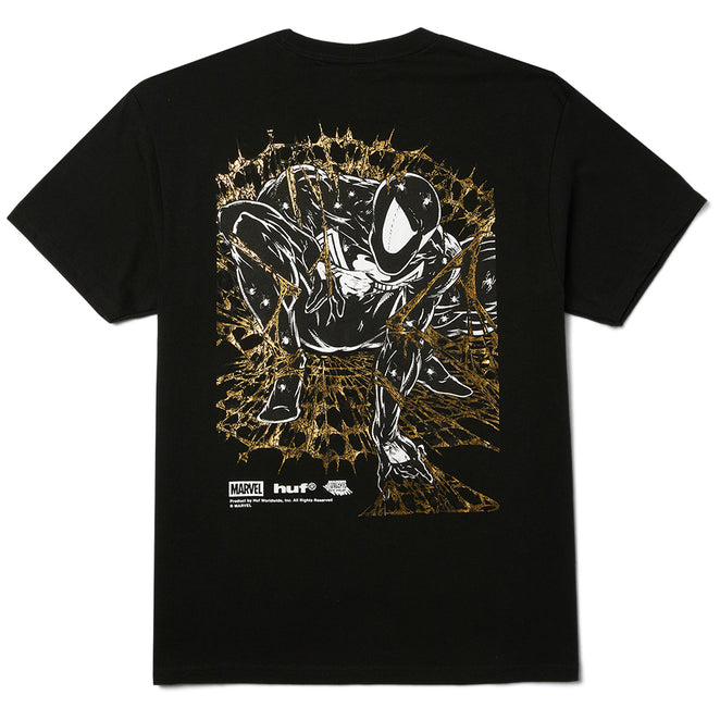 HUF x Spiderman Arachknight Gold T Shirt