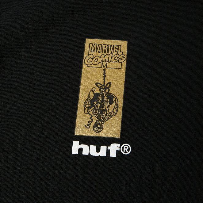 HUF x Spiderman Arachknight Gold T Shirt