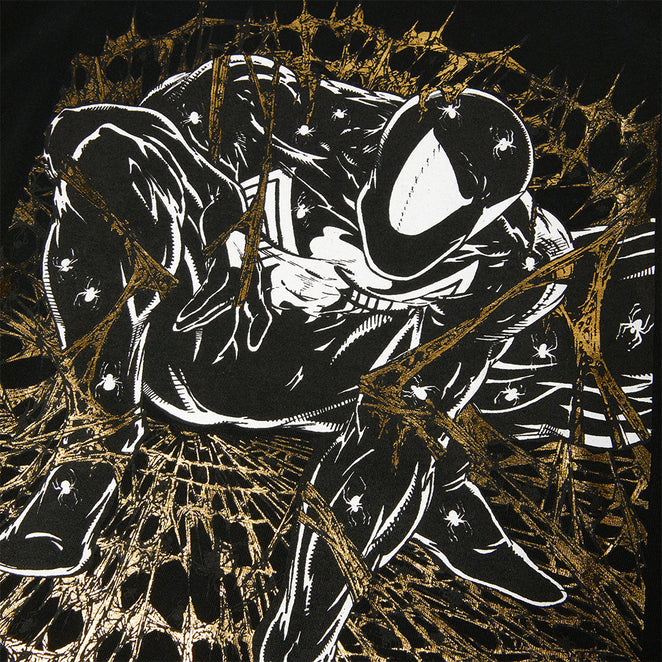 HUF x Spiderman Arachknight Gold T Shirt