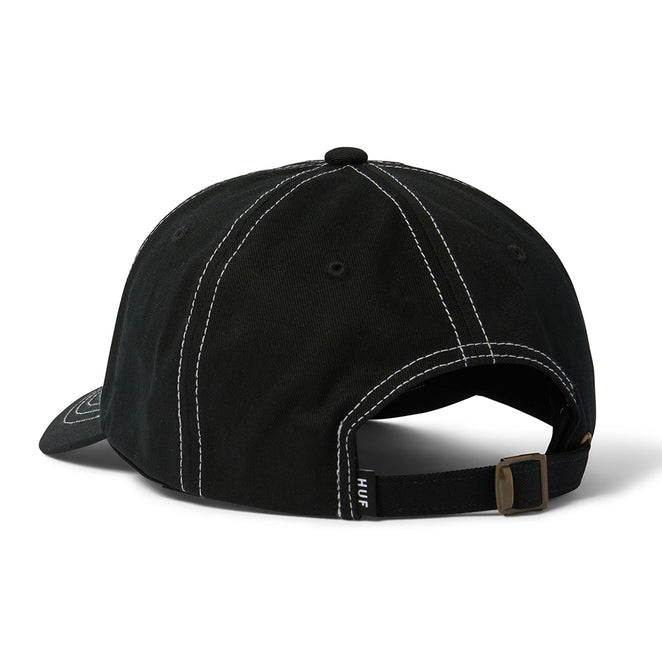 HUF Arch Logo 6 Panel Strap-Back Hat