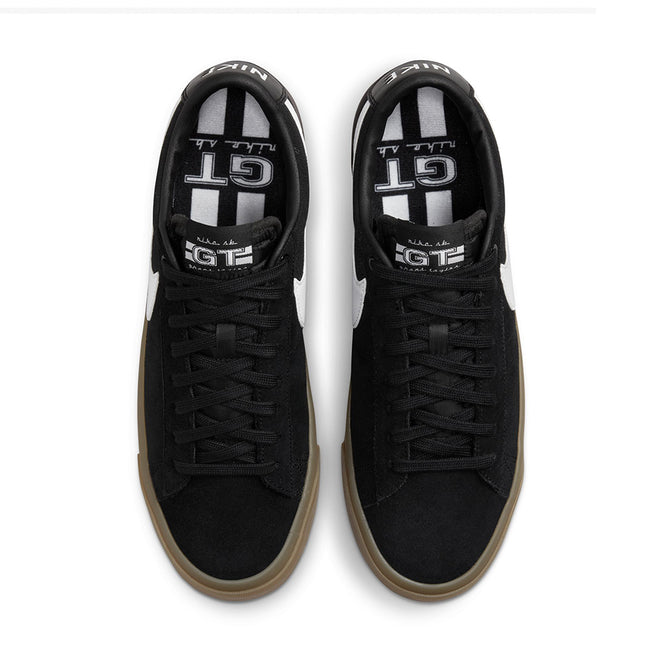 Nike SB Blazer Low Pro GT Black White Gum Shoes