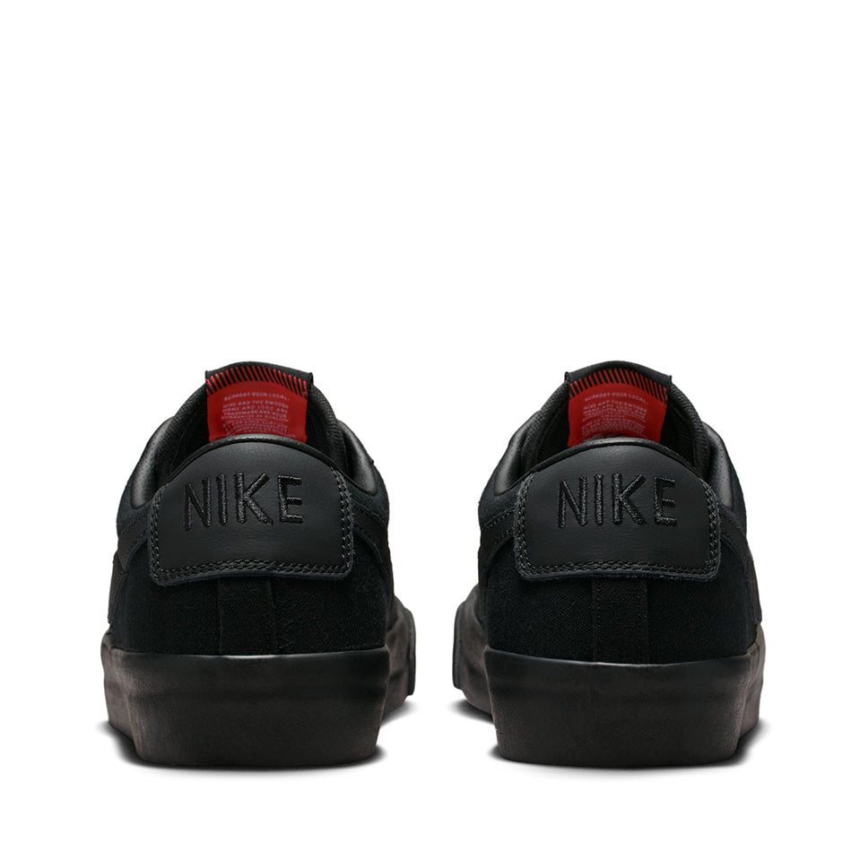 nike blazer all black leather