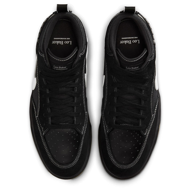 Nike SB React Leo Black White Shoes