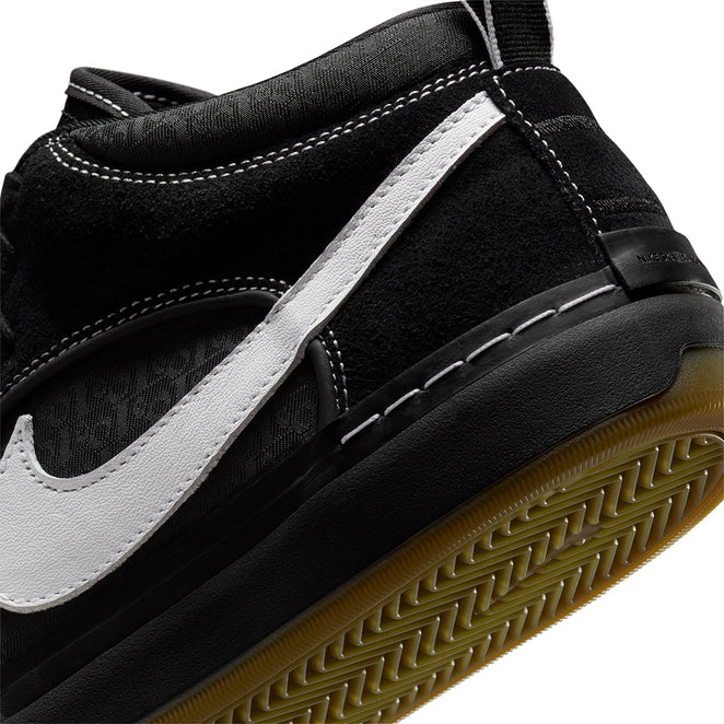 Nike SB React Leo Black White Shoes