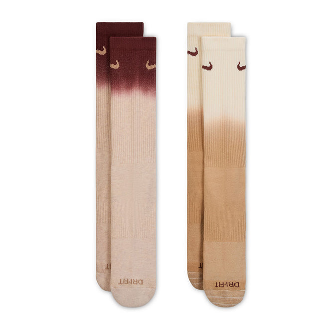 Nike Everyday Plus 2 Pack Multicolor Crew Socks