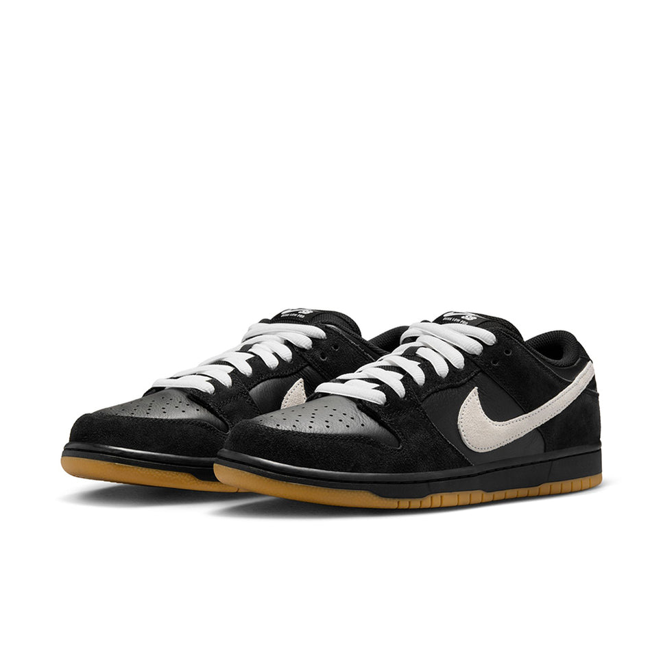 Nike SB Dunk Low Pro Black White Shoes — Skatepark of Tampa