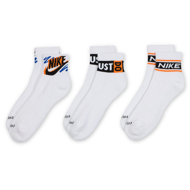 Nike Everyday Plus 3-Pack Ankle Socks