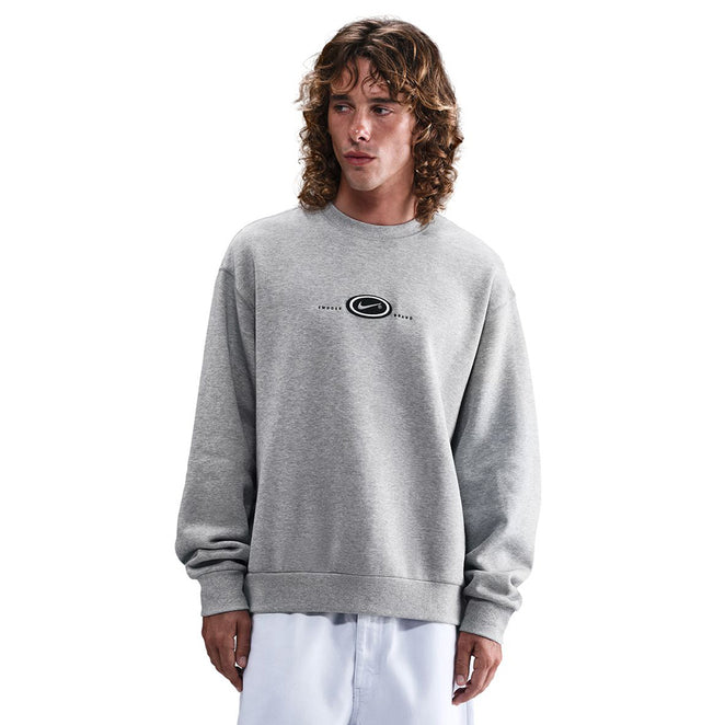 Nike SB Eric Koston Fleece Skate Crew Dark Grey Heather Sweater