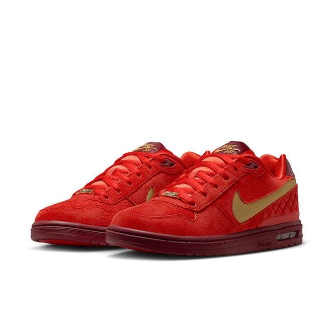 Nike SB Air Zoom Paul Rodriguez Low QS Habanero Red Shoes