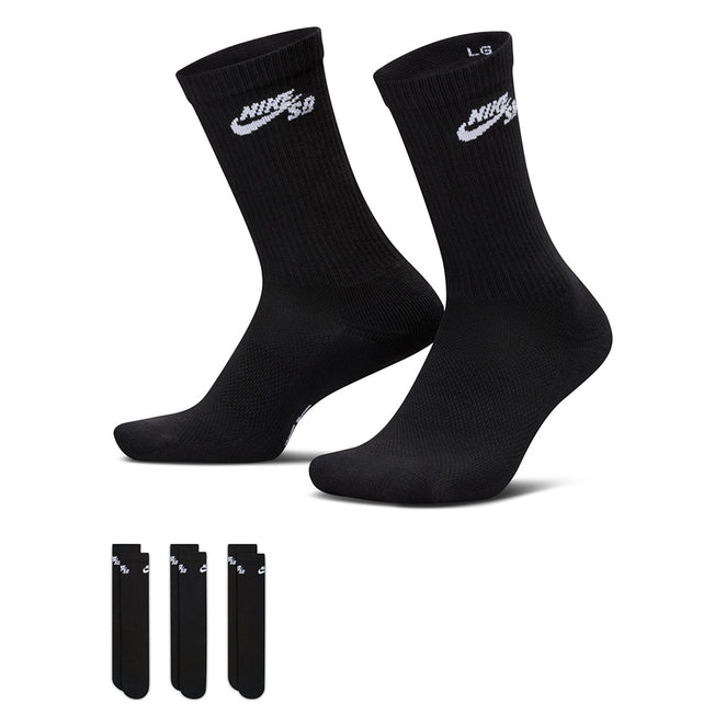 Nike SB Everyday Elevated 3 Pack Crew Socks
