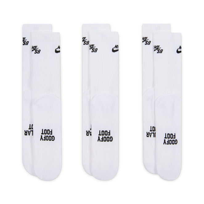 Nike SB Everyday Elevated 3 Pack Crew Socks