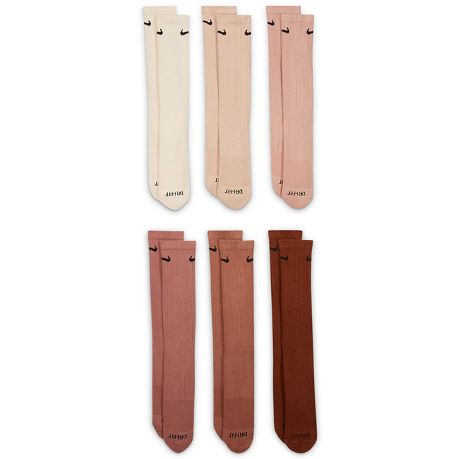 Nike Everyday Plus Cushioned 6-Pack Crew Socks