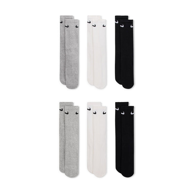 Nike Everyday Cushioned 6-Pack Crew Socks