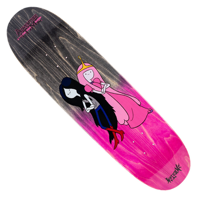 Welcome Skateboards Adventure Time Princess Power on Son of Boline Shaped Deck