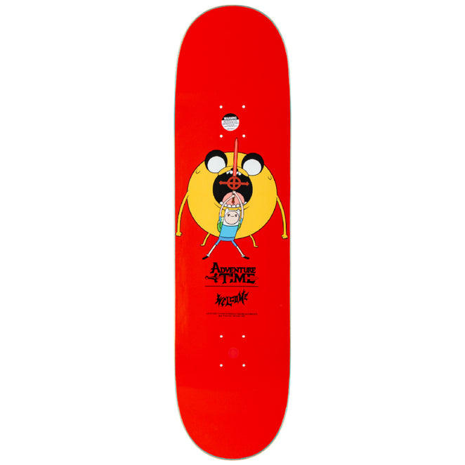 Welcome Skateboards Adventure Time Heroes Deck