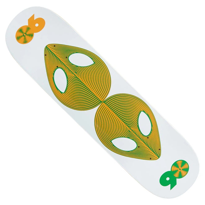 Alien Workshop Scanner Twin Tail White Deck