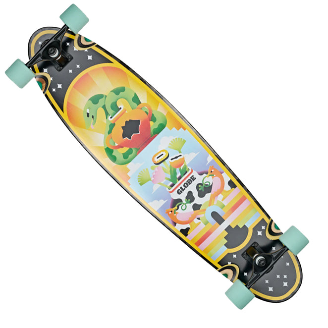 Globe Footwear Archer Dabreak Longboard Complete Skateboard