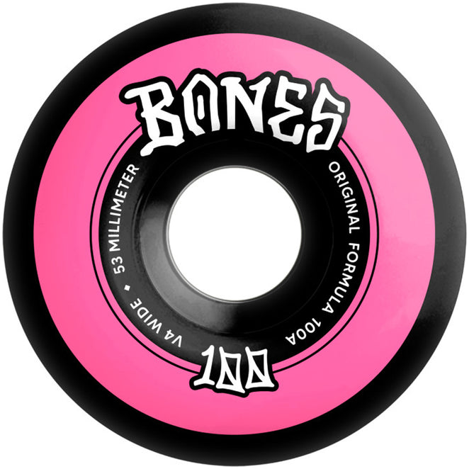 Bones Wheels OG Formula Wide 100's V4 100A Wheels