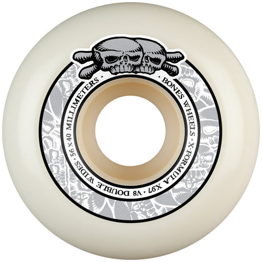 Bones Wheels V8 Double Wides 97A X-Formula Wheels