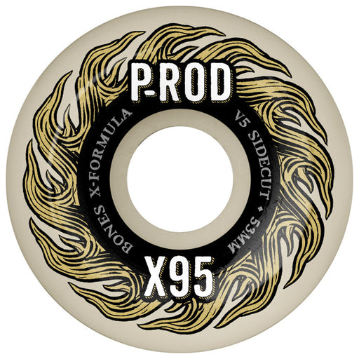 Bones Wheels P-Rod Pro X-Formula V5 Sidecut 95A Wheels