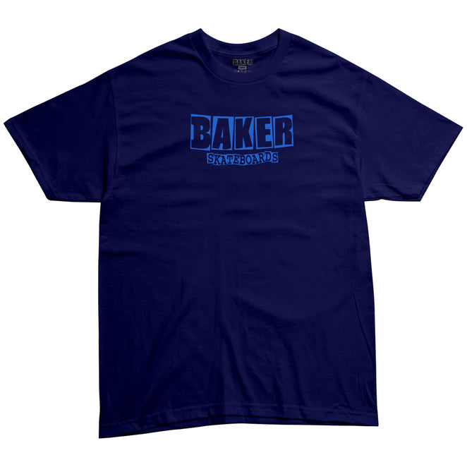 Baker Brand Logo Blue T Shirt