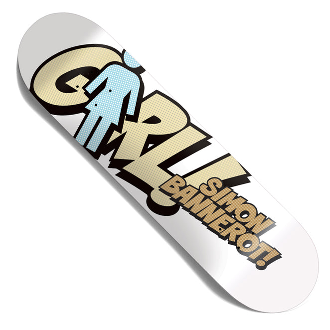 Girl Simon Bannerot Blammo Loveseat Shaped Deck