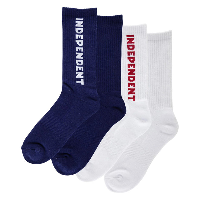 Independent Baseline 2-Pack Crew Socks