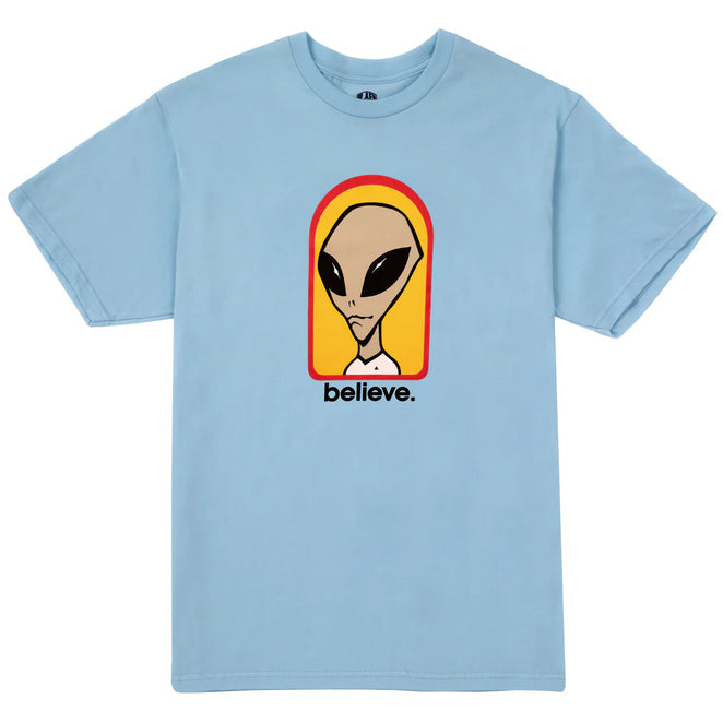 Alien Workshop Light Blue Believe T Shirt