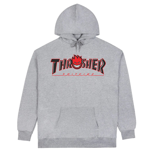 Thrasher Magazine x Spitfire Bighead Outline Hooded Sweatshirt