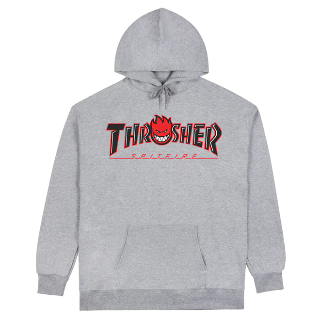 Thrasher Magazine x Spitfire Bighead Outline Hooded Sweatshirt