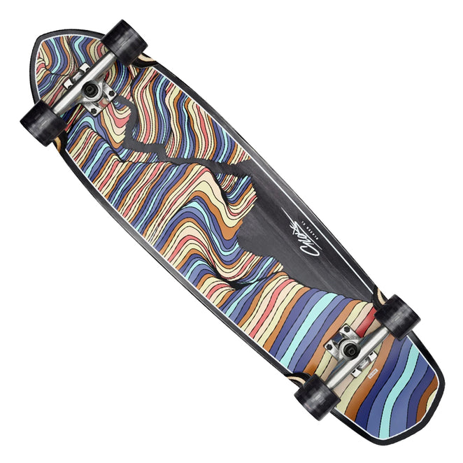 Globe Flow Blazer XL Longboard Complete Skateboard