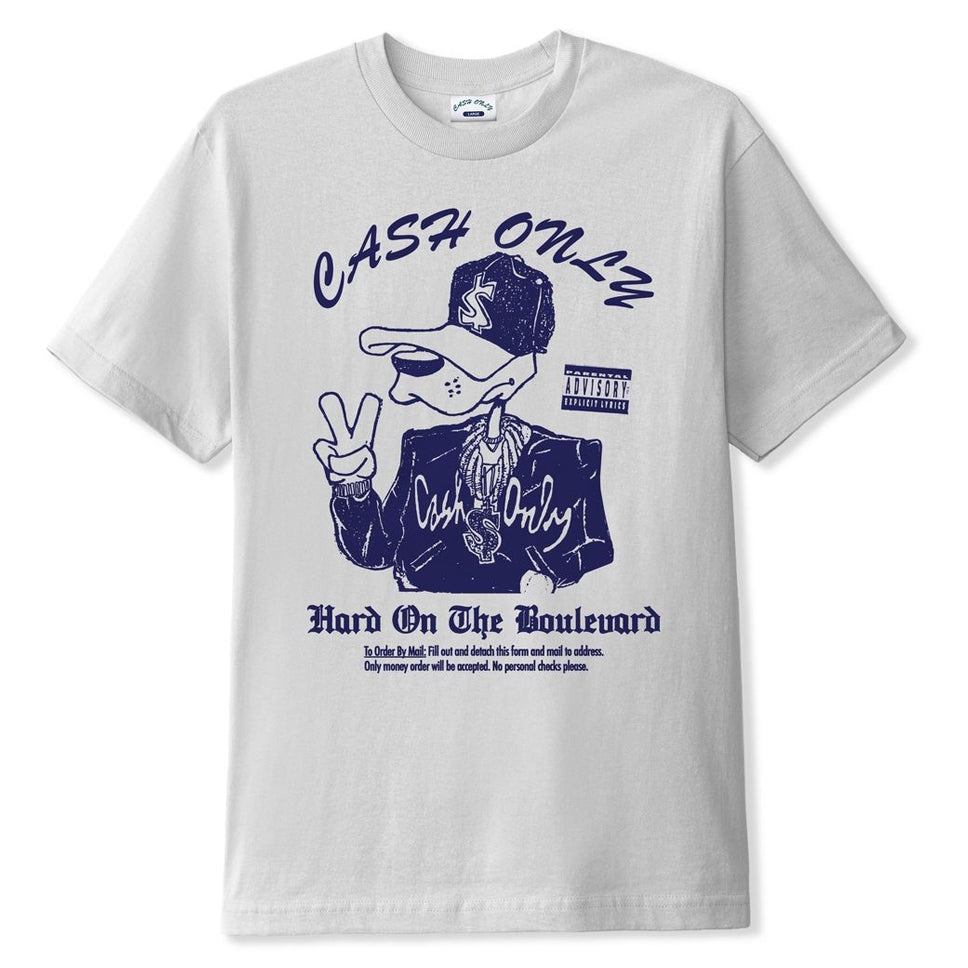 Cash Only Boulevard T Shirt — Skatepark of Tampa
