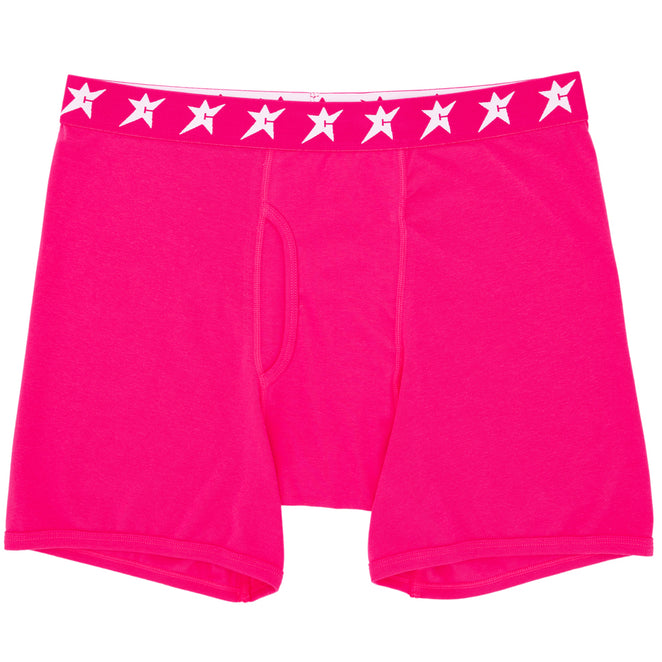 Carpet Company 3 Pack Pink Glow C Star Boxer Briefs